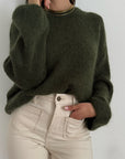 Pull Hevy - verde bosco - vista 1