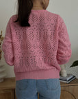 Cardigan Elodie rosa