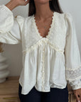 Blusa Aurora Ecrù