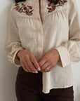Camicia Maelys - ecrù - vista 4