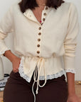 Cardigan Marley - ecrù - vista 7