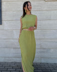 COORDINATO MEGAN VERDE OLIVA