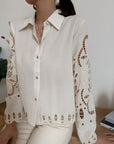 Camicia Adèle Avorio