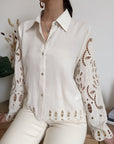 Camicia Adèle Avorio