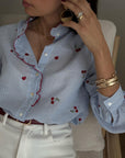 Camicia Cerry Blu