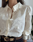 Camicia Fleur Blanche
