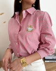 Camicia Teddy Rossa