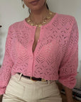 Cardigan Elodie rosa