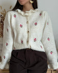 Cardigan Fluer de Laine