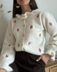 Cardigan Fluer de Laine