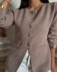Cardigan Solaire Tortora