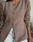Cardigan Solaire Tortora