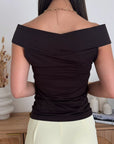 MAGLIA VICTORIA MARRONE