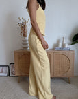 Pantalone Solea Giallo Pastello