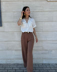 PANTALONE ZOE CACAO