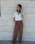 PANTALONE ZOE CACAO