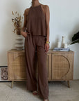 Pantalone Zoe Cacao
