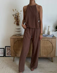 Pantalone Zoe Cacao