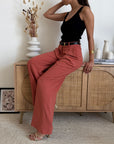 Pantalone Zoe Terracotta