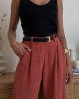 Pantalone Zoe Terracotta