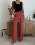 Pantalone Zoe Terracotta