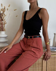 Pantalone Zoe Terracotta