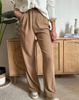 Pantalone Palazzo Camel