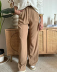 Pantalone Palazzo Camel