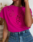 T-SHIRT ARIEL MAGENTA