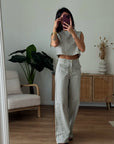 TOP SMANICATO CAPRI