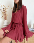 Vestito Isabella Terracotta