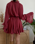 Vestito Isabella Terracotta