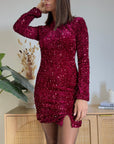 Vestito Sandie Bordeaux