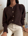 Cardigan Sole Cacao