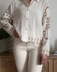 Camicia Adèle Avorio