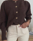 Cardigan Sole Cacao