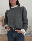 Pull Nolianne Grigio