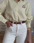 Camicia Teddy Gialla
