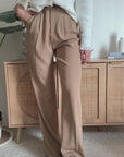 Pantalone Palazzo Camel