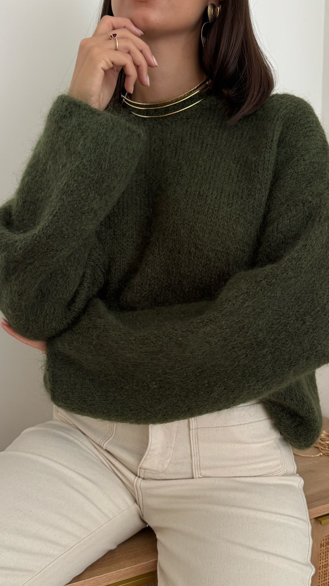 Pull Hevy - verde bosco - vista 2