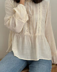 Blusa Greta - ecrù - vista 2