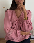 Blusa Aurora Rosa Cipria