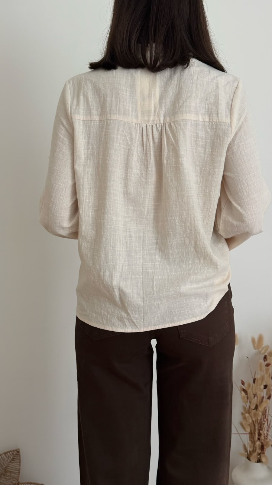 Camicia Maelys - ecrù - vista 5