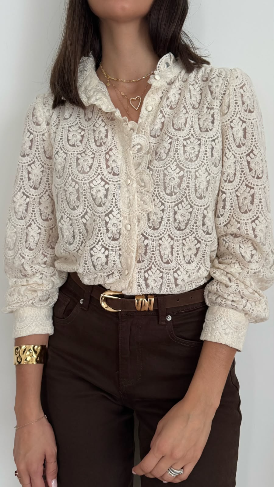 Camicia Noelia - ecrù beige - vista 6
