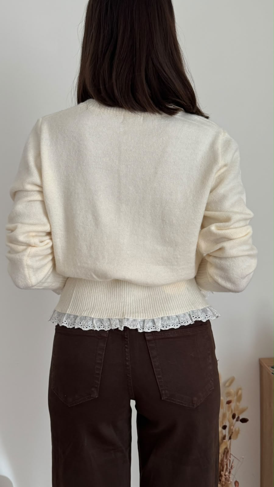 Cardigan Marley - ecrù - vista 6