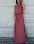 COORDINATO MEGAN TERRACOTTA