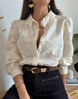 Camicia Fleur Blanche