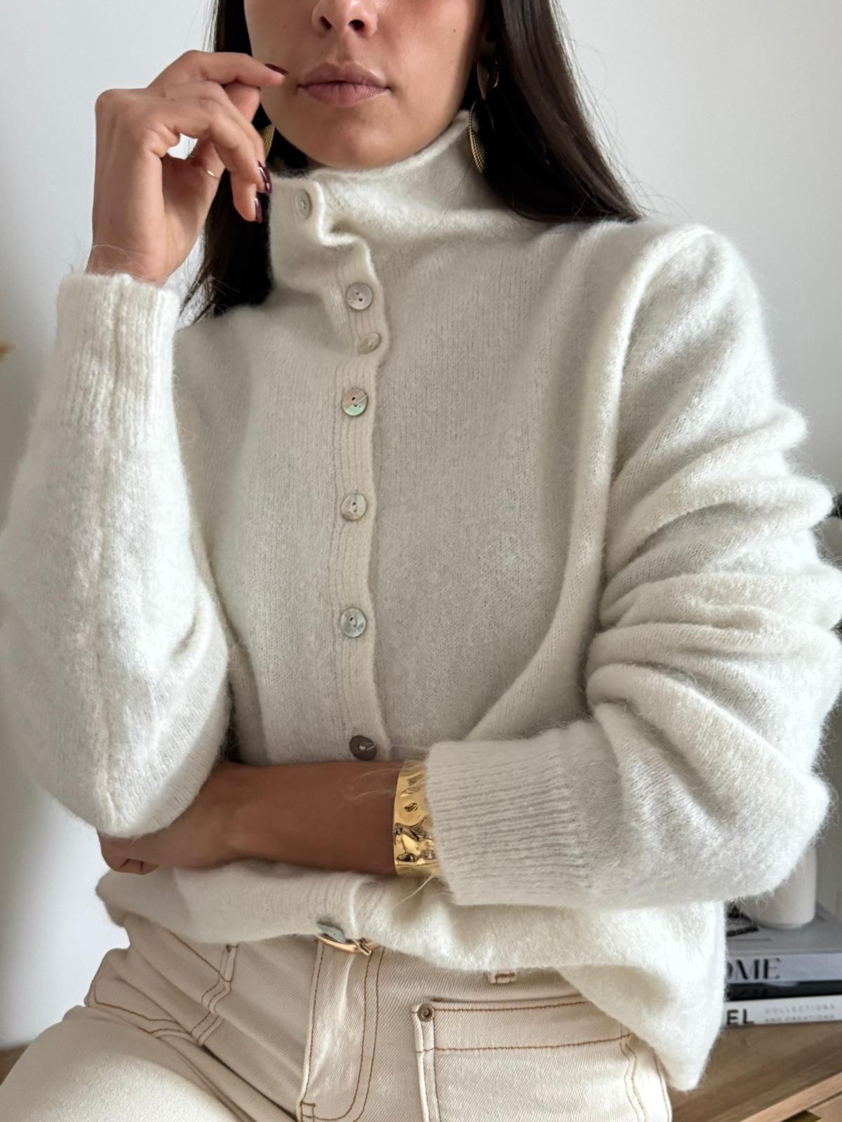 Cardigan Clara Ecrù