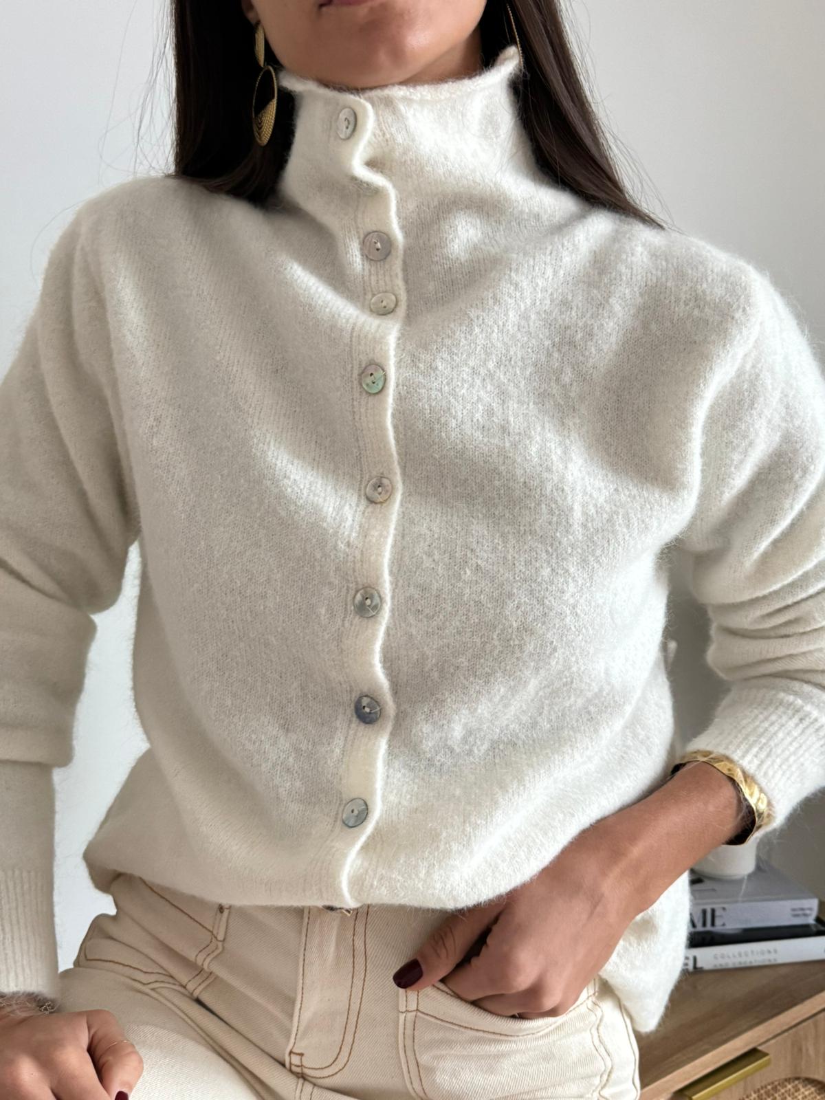 Cardigan Clara Ecrù