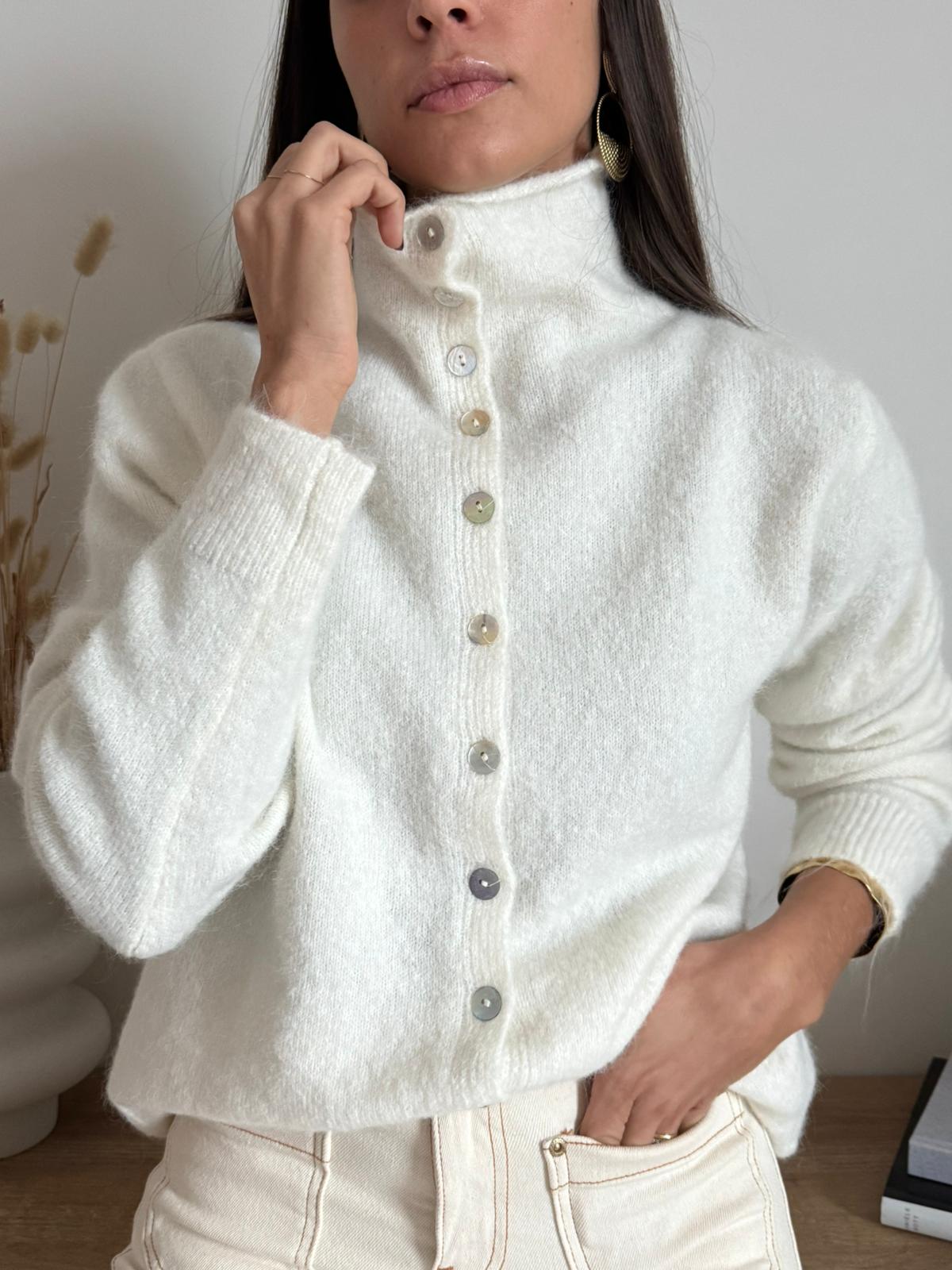 Cardigan Clara Ecrù